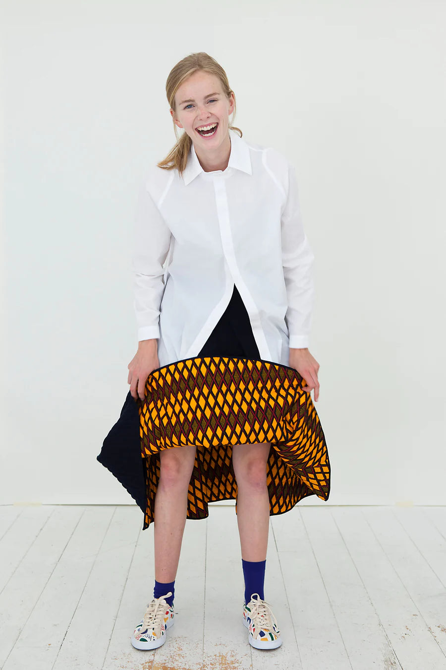 BUKI AKOMOLAFE - Quilt Wrap Skirt