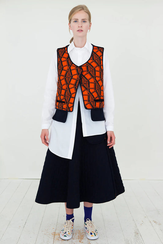BUKI AKOMOLAFE - Quilt Vest, reversible