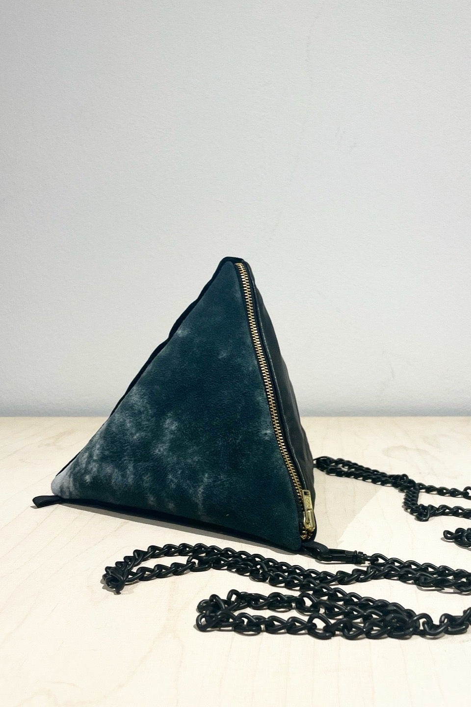 STUDIO SCHMITD- PYRAMIDE BAG - green