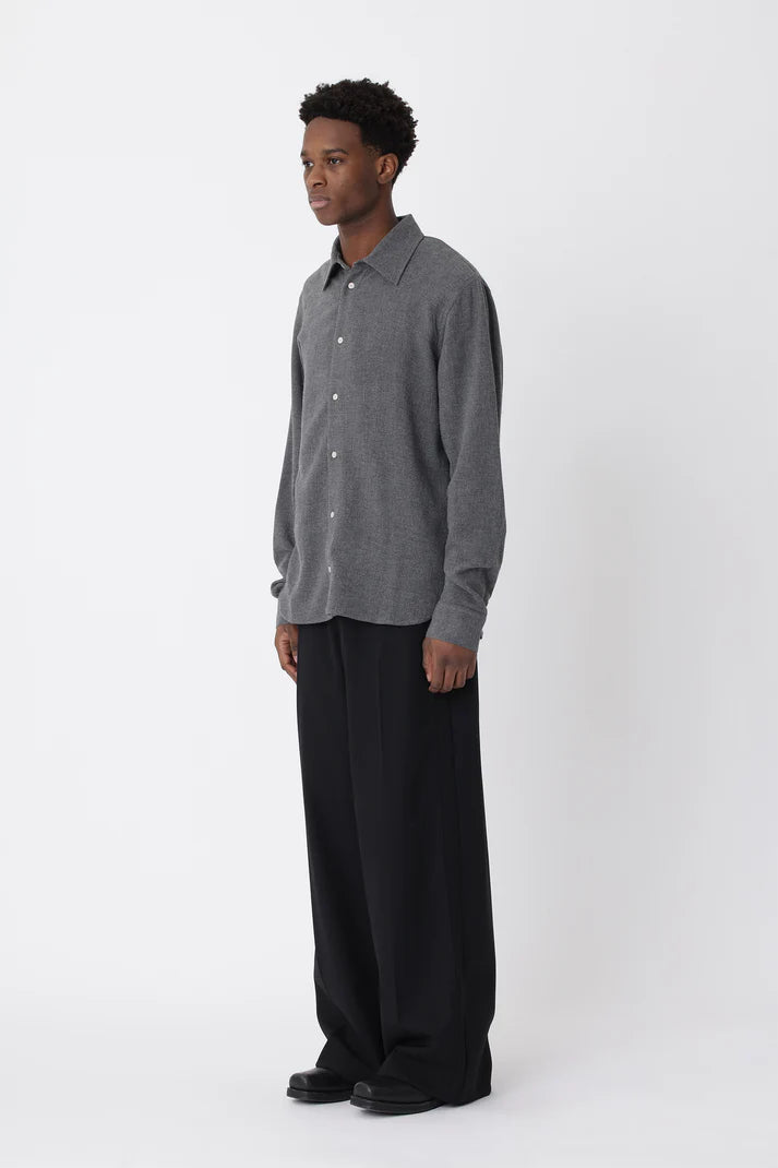 WON HUNDRED - Adriel Shirt - grey