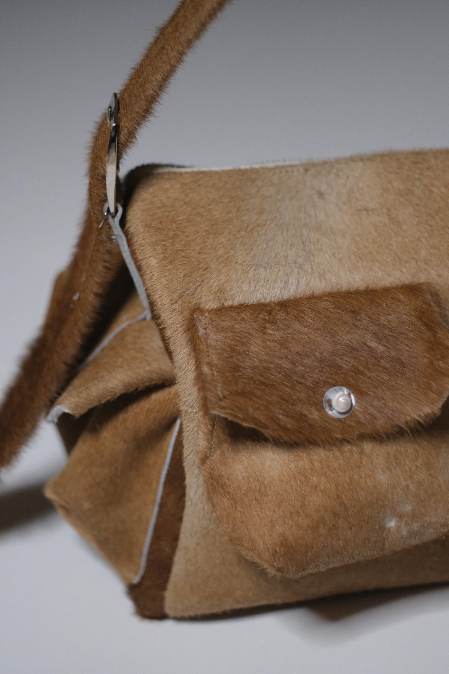 Szenaryo - Tan Brown Bowling Bag