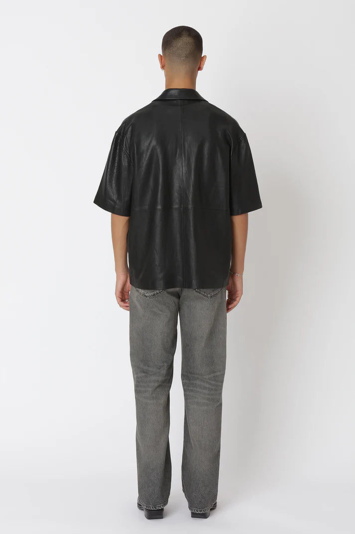 WON HUNDRED - Desmond Leather Shirt