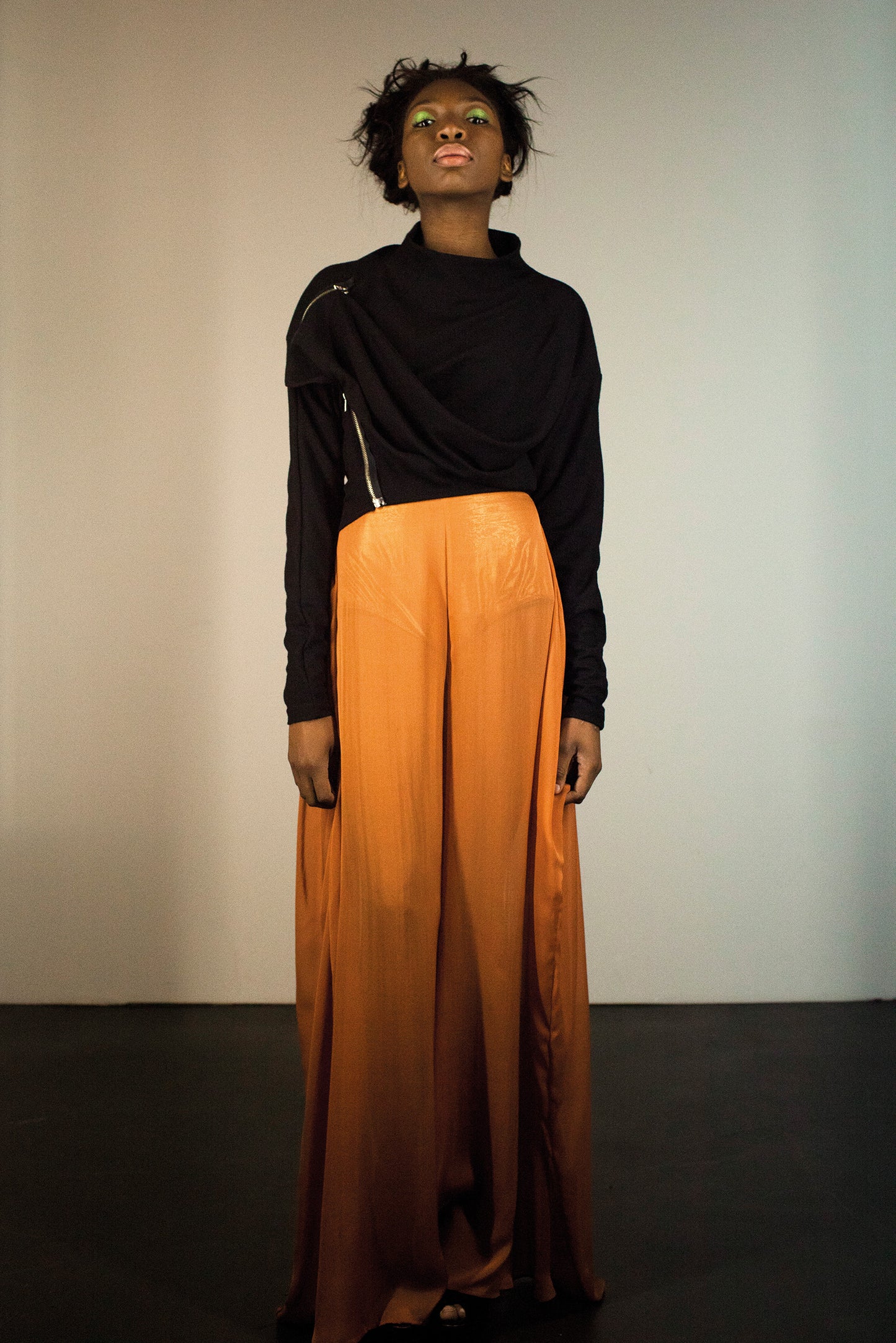 EIGENE – Extra Width Caramel Pants 1 of 1 Archive Piece