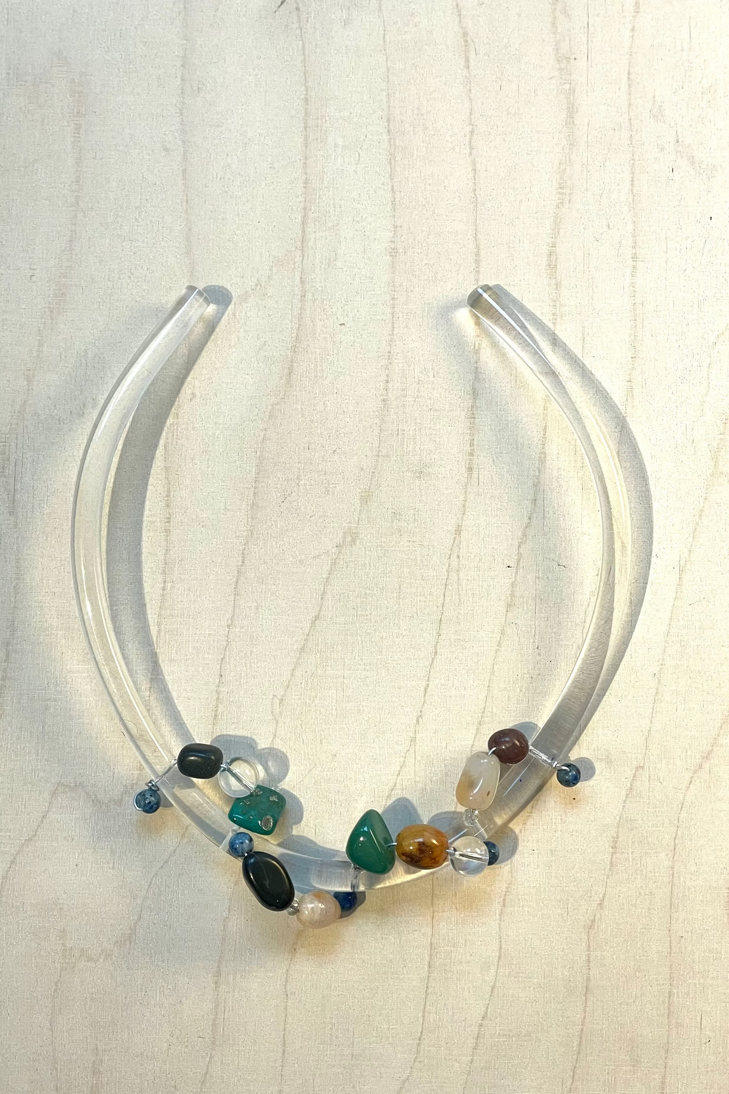 ESTEMPORARY - LL15 Choker with stones