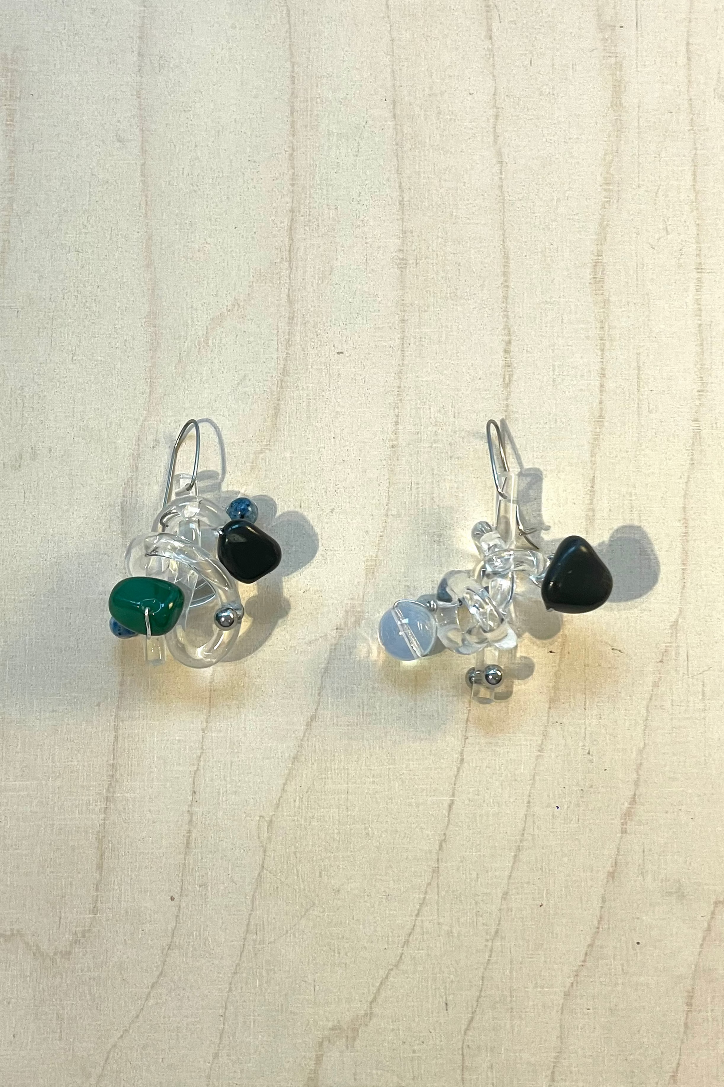 ESTEMPORARY - LL18 Earrings with stones