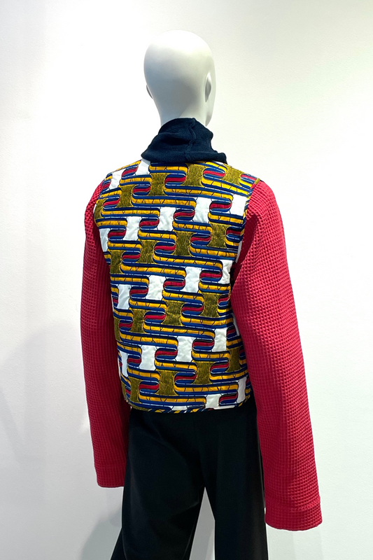 BUKI AKOMOLAFE - Quilt Waffle Jacket