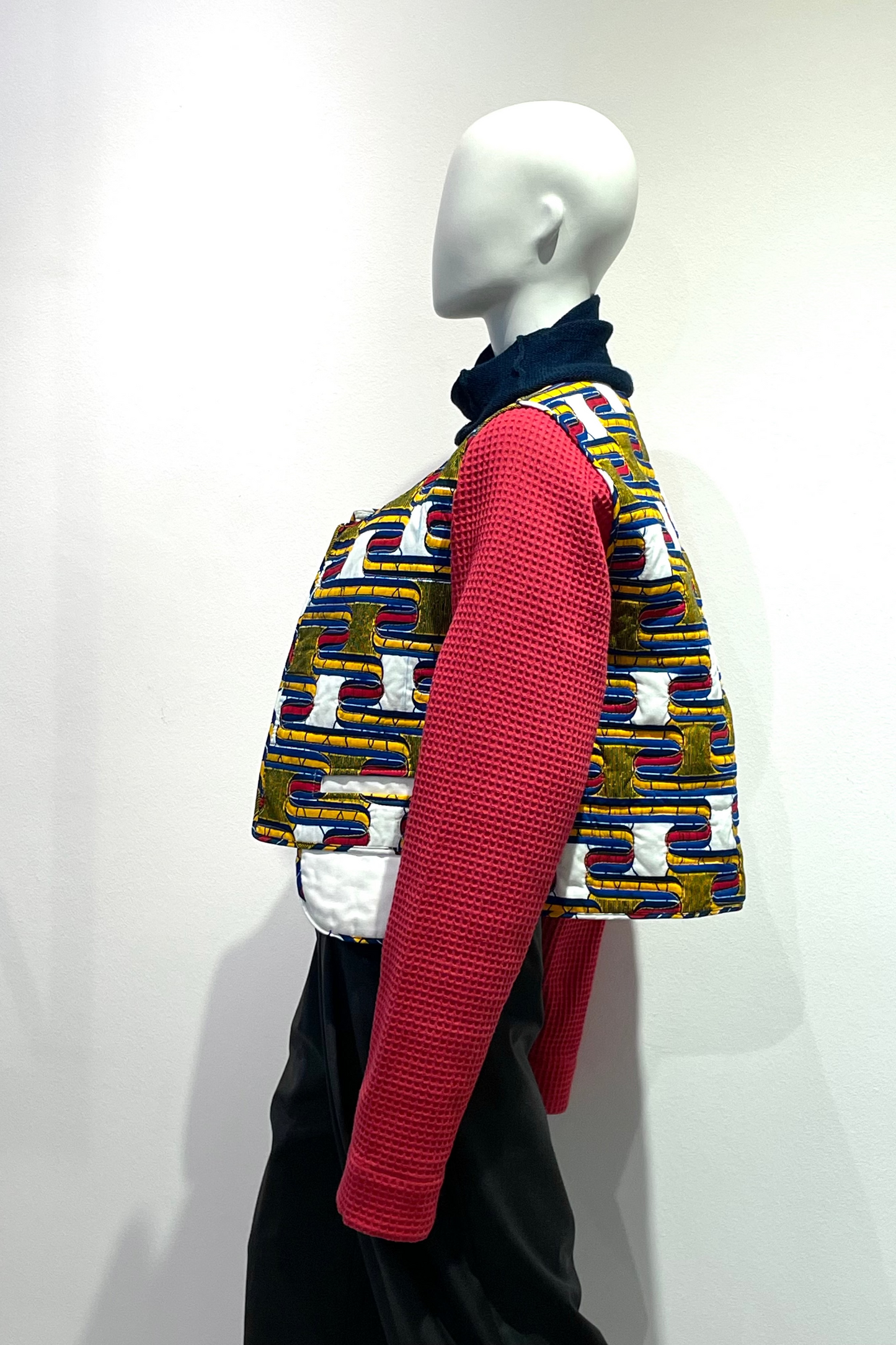 BUKI AKOMOLAFE - Quilt Waffle Jacket