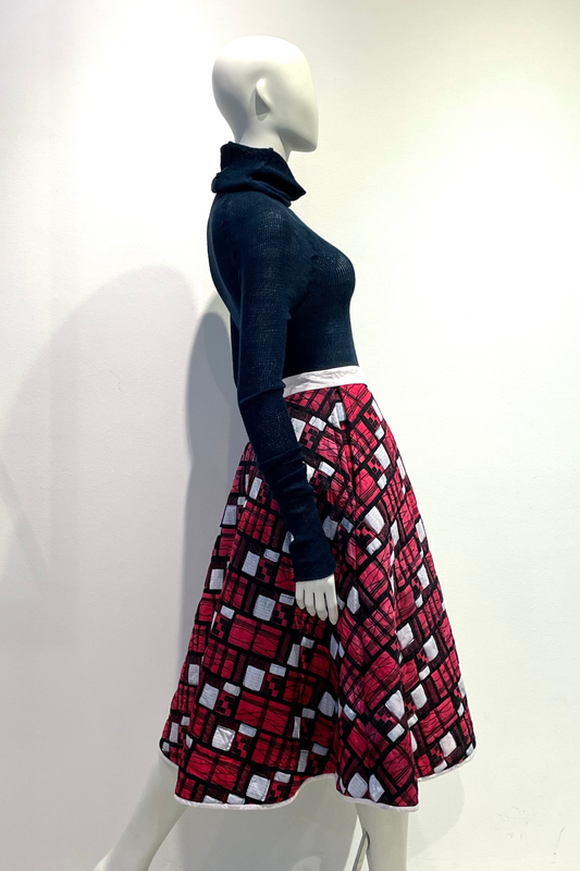 BUKI AKOMOLAFE - Quilt Wrapskirt