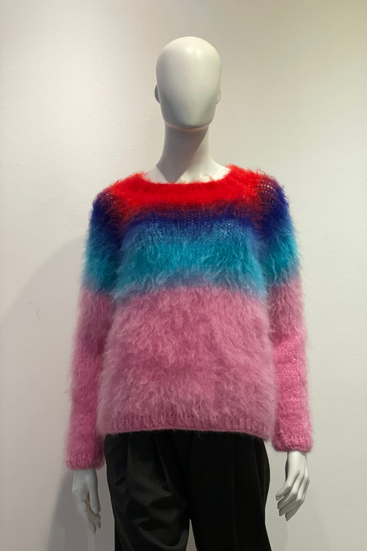 CLAUDIA SKODA - Cloud Sweater, pink/red