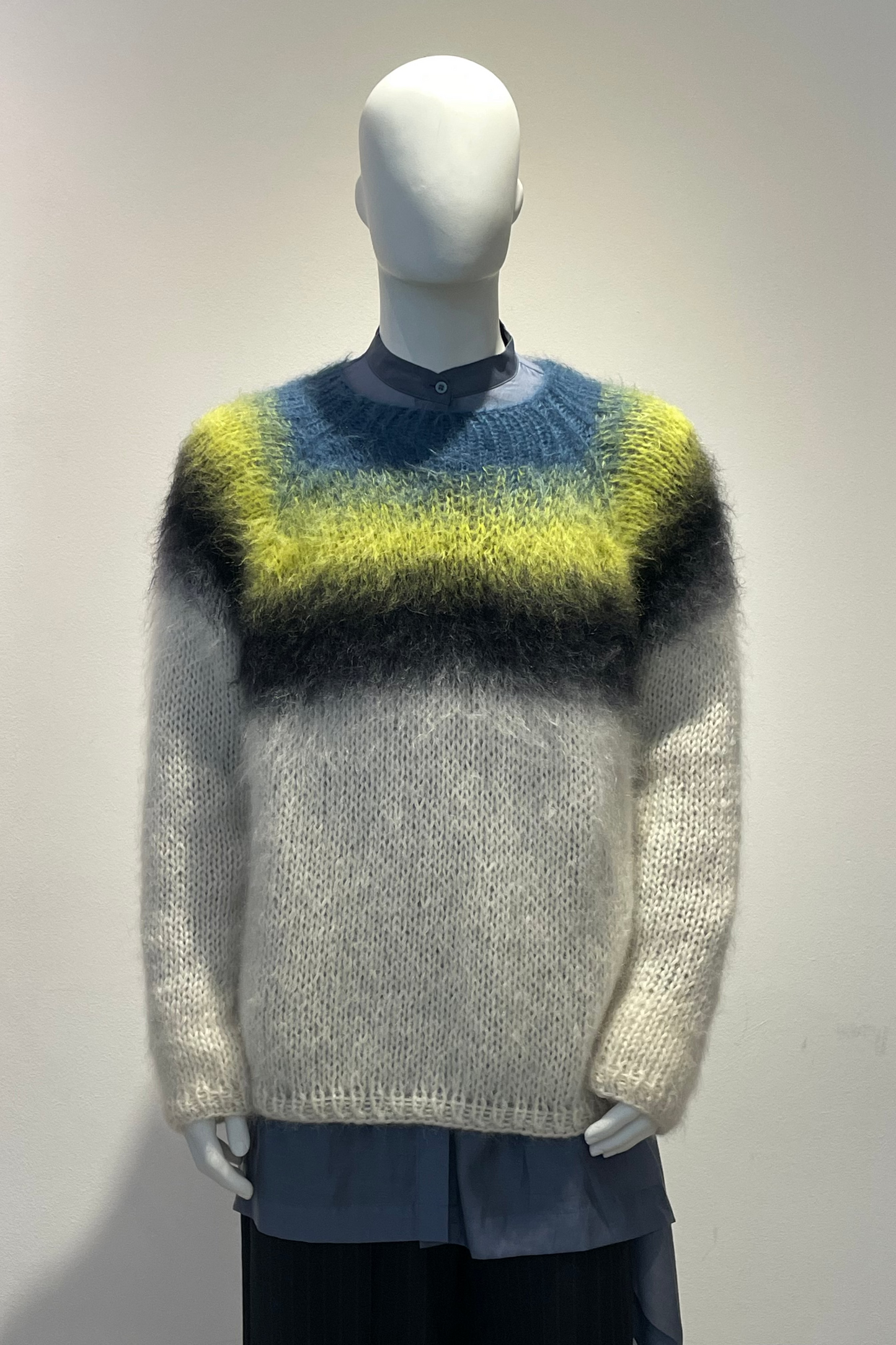 CLAUDIA SKODA - Cloud Sweater, yellow/cream
