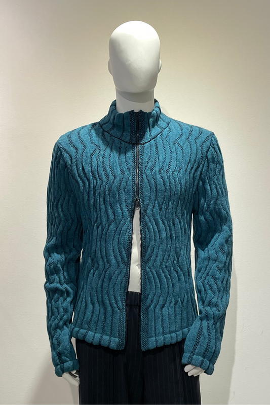 CLAUDIA SKODA - I Feel Good Jacket, turquoise