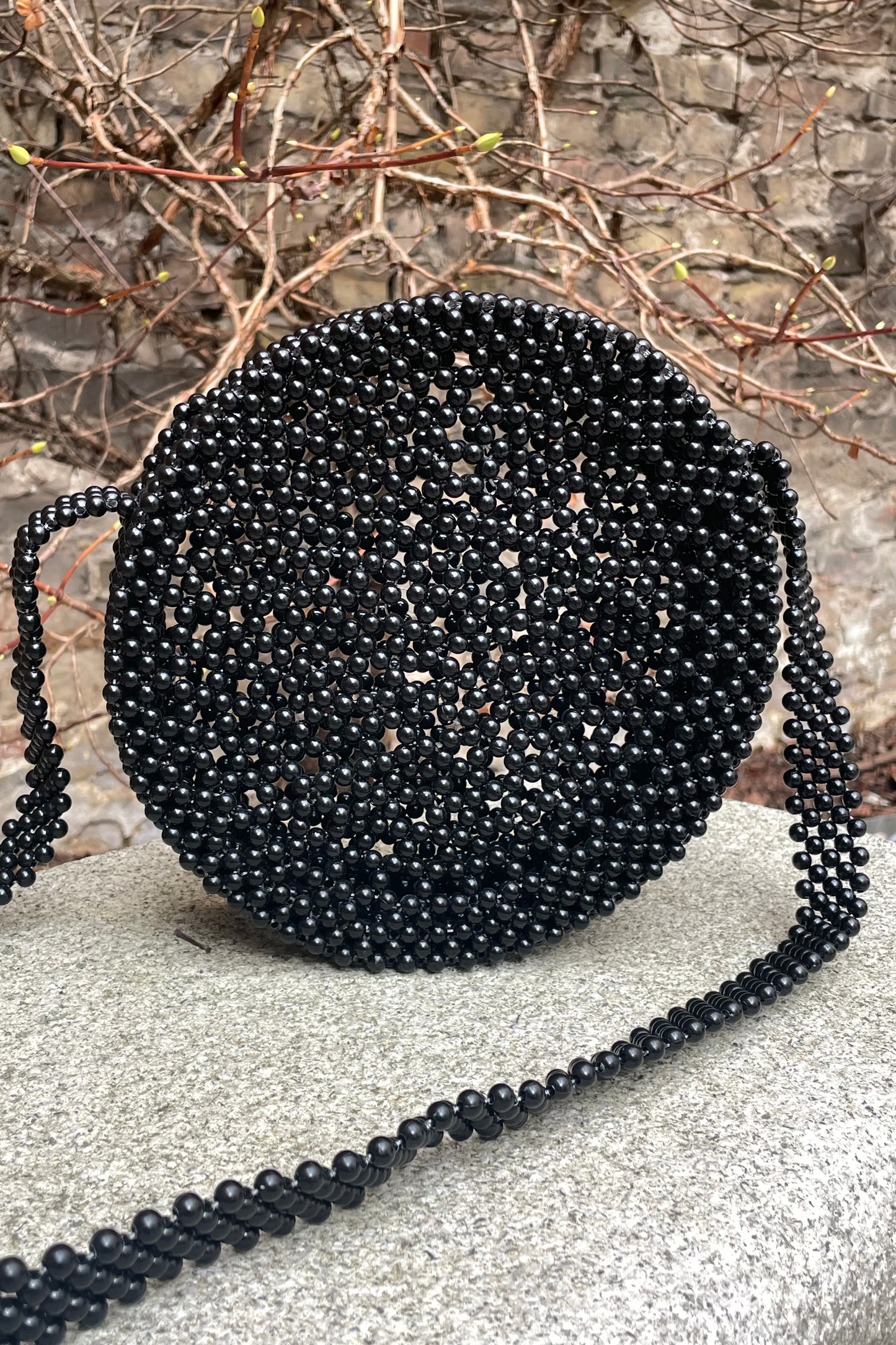 AMIKE STUDIO - Round Shoulder Bag, small