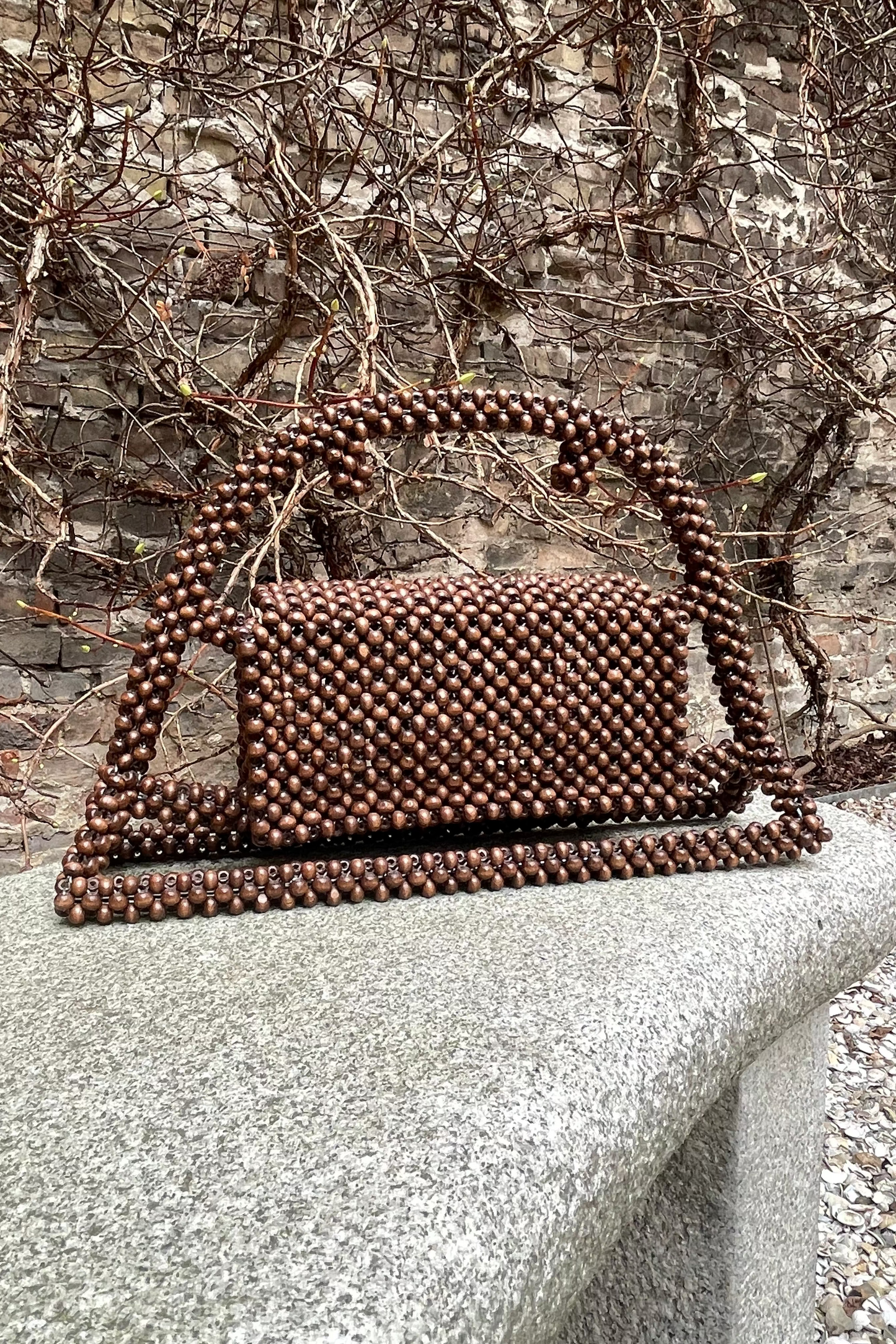 AMIKE STUDIO - Rectangle Bag, brown