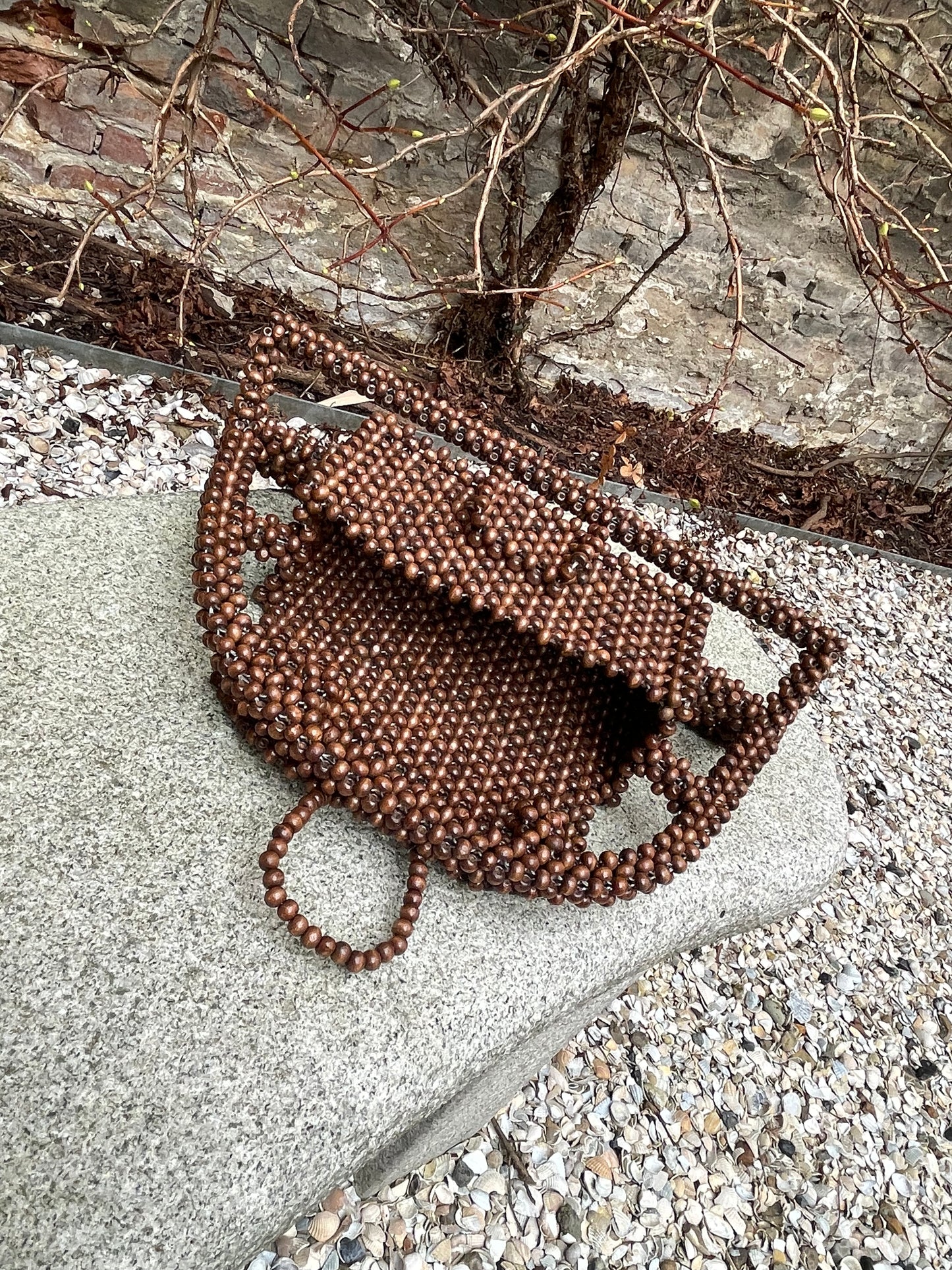 AMIKE STUDIO - Rectangle Bag, brown
