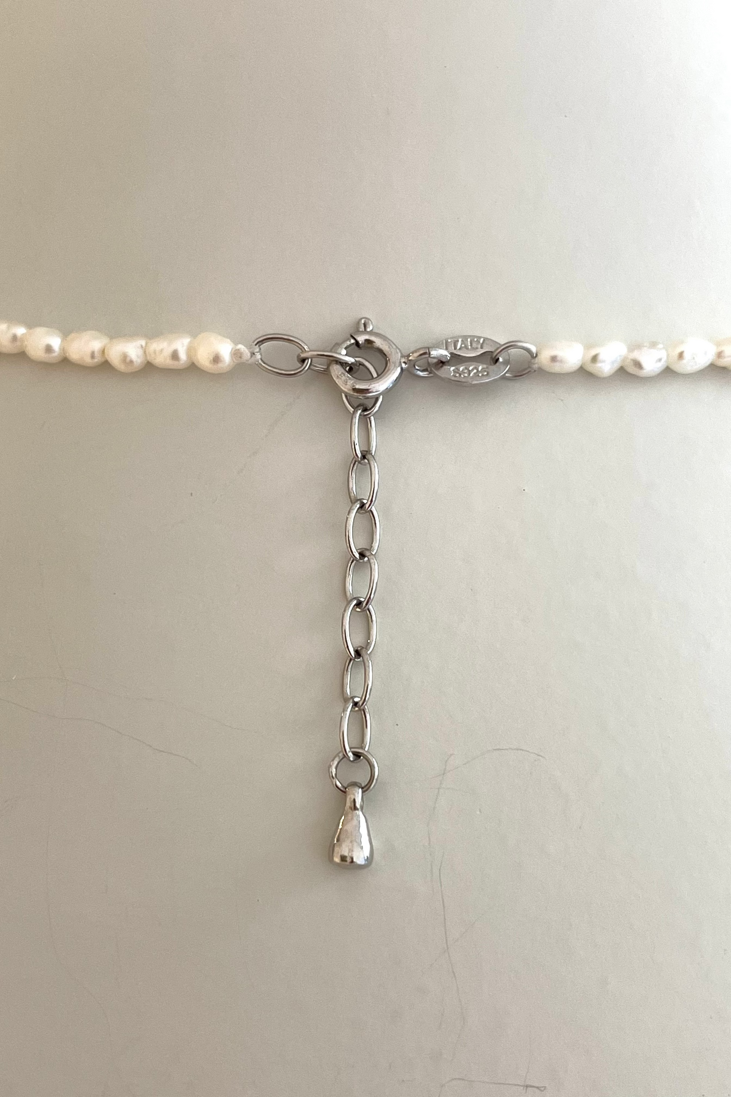 ISEIN - Necklace, Jadeite Pearls, big