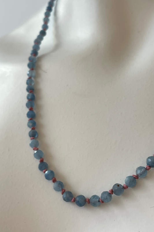 AMATISTA - Blue Aquamarine, necklace