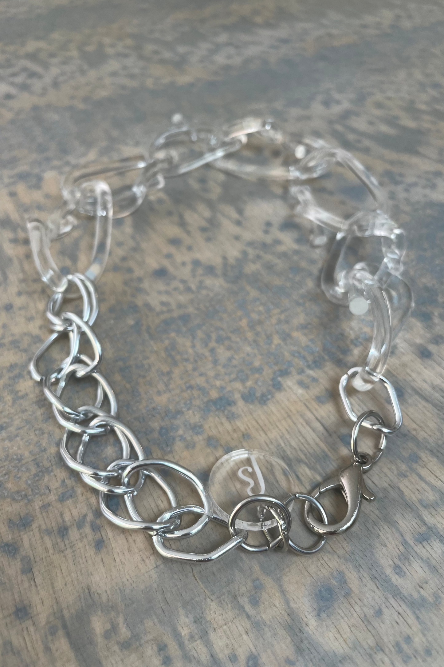 ESTEMPORARY - Choker plexi alu composed