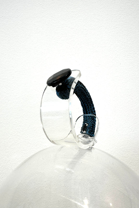 ESTEMPORARY + PRONINA - EE08 Serenity Bracelet, transparent blue
