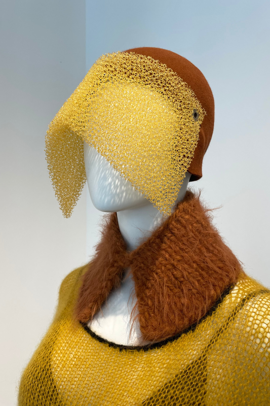 EIGENE – Constructed Wool Cap 1 of 1 Archive Piece