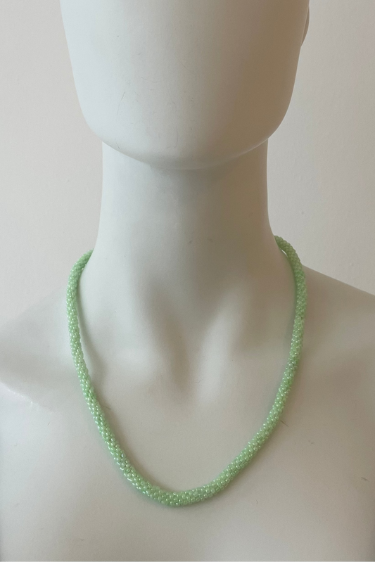 AMIKE - Single Liner Necklace, green