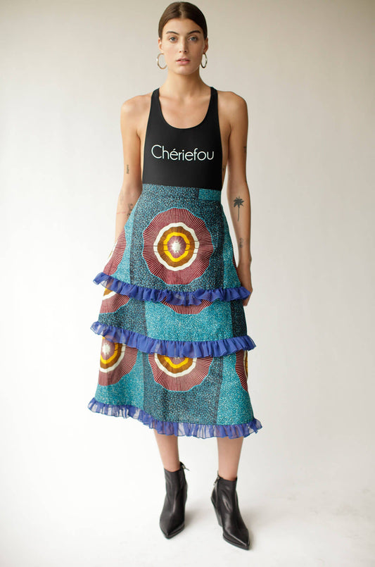 CHERIEFOU BERLIN - Ozeanic Skirt