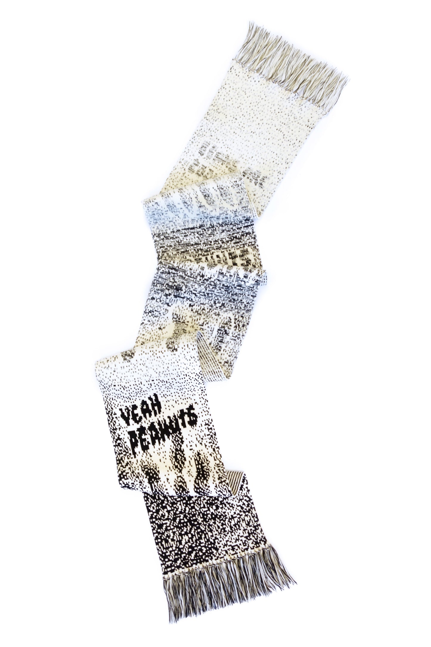 CCY - Peanuts Fan Scarf, black/cream