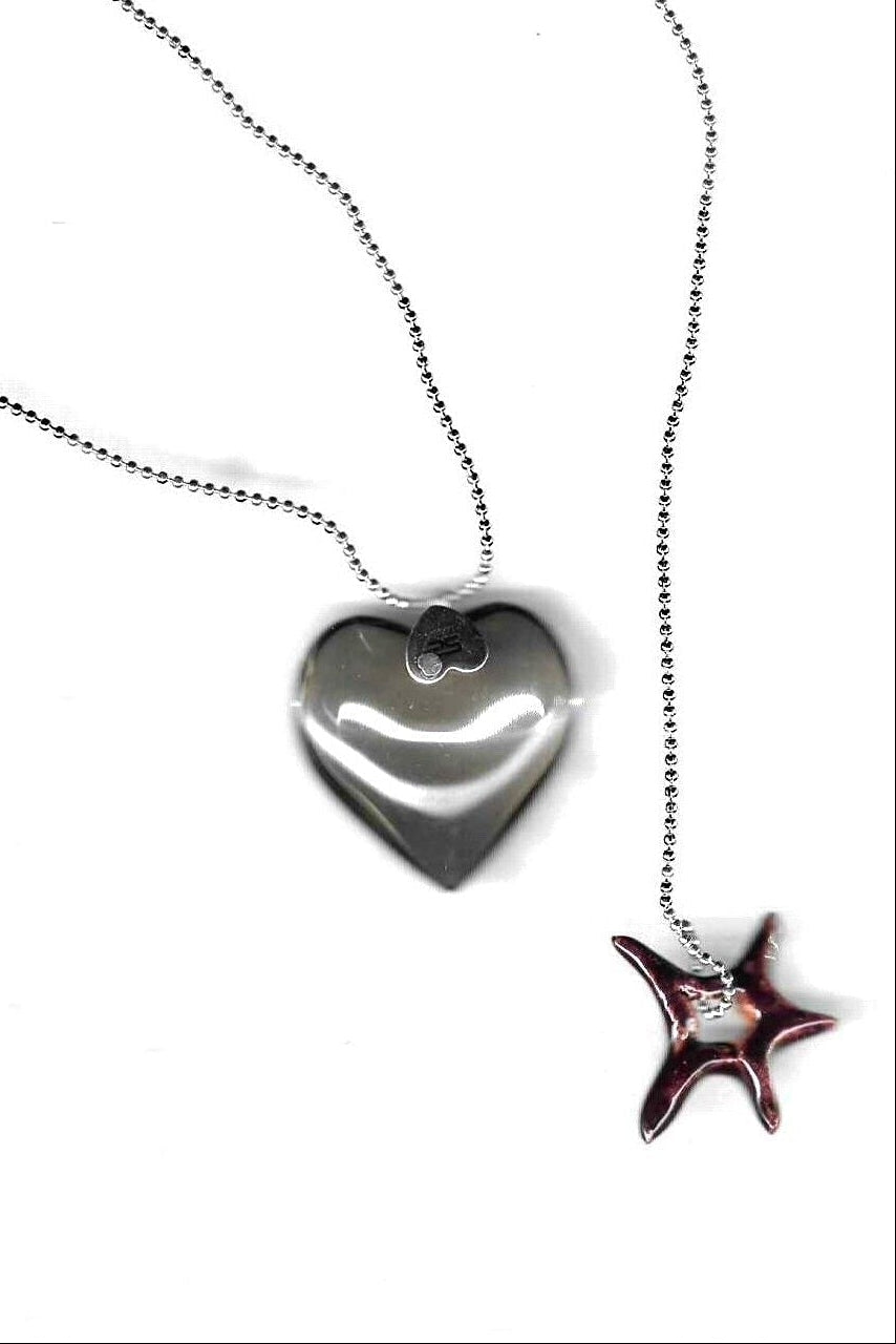 Szenaryo - Single Glass With Ceramic Necklace