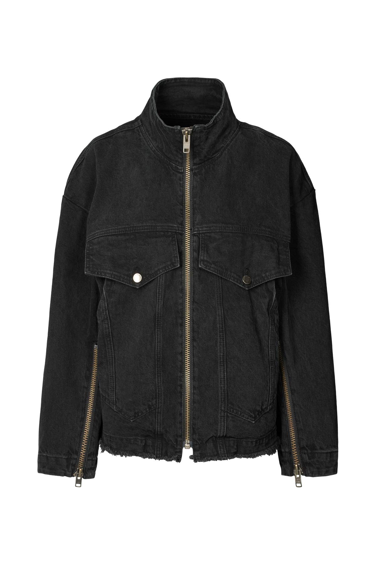 Rabens Saloner - Denim black jacket - Loretta