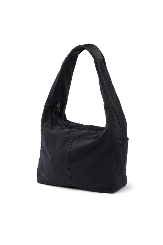 RABENS SALONER - Denim black shoulder bag - Kicka