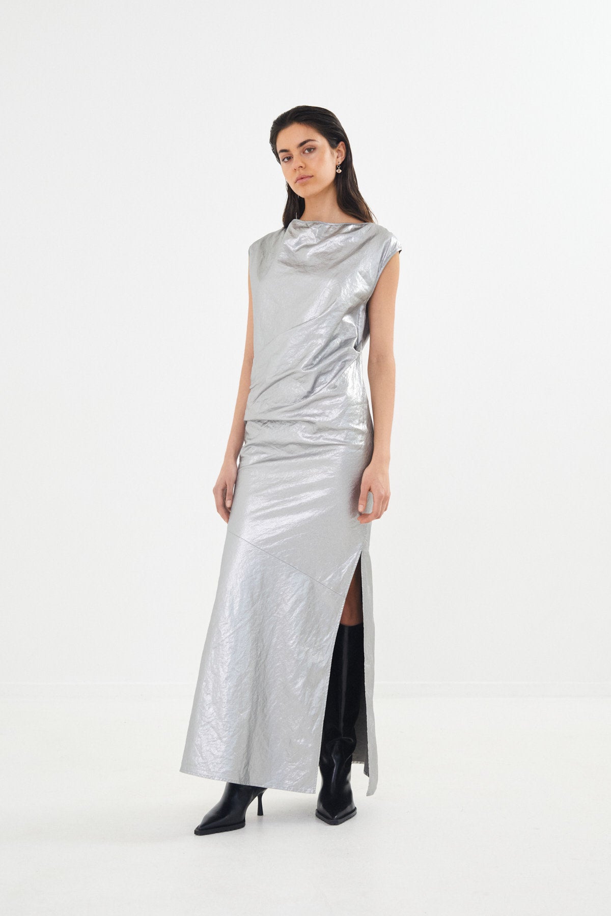 RABENS SALONER - Jamal Silver Dress