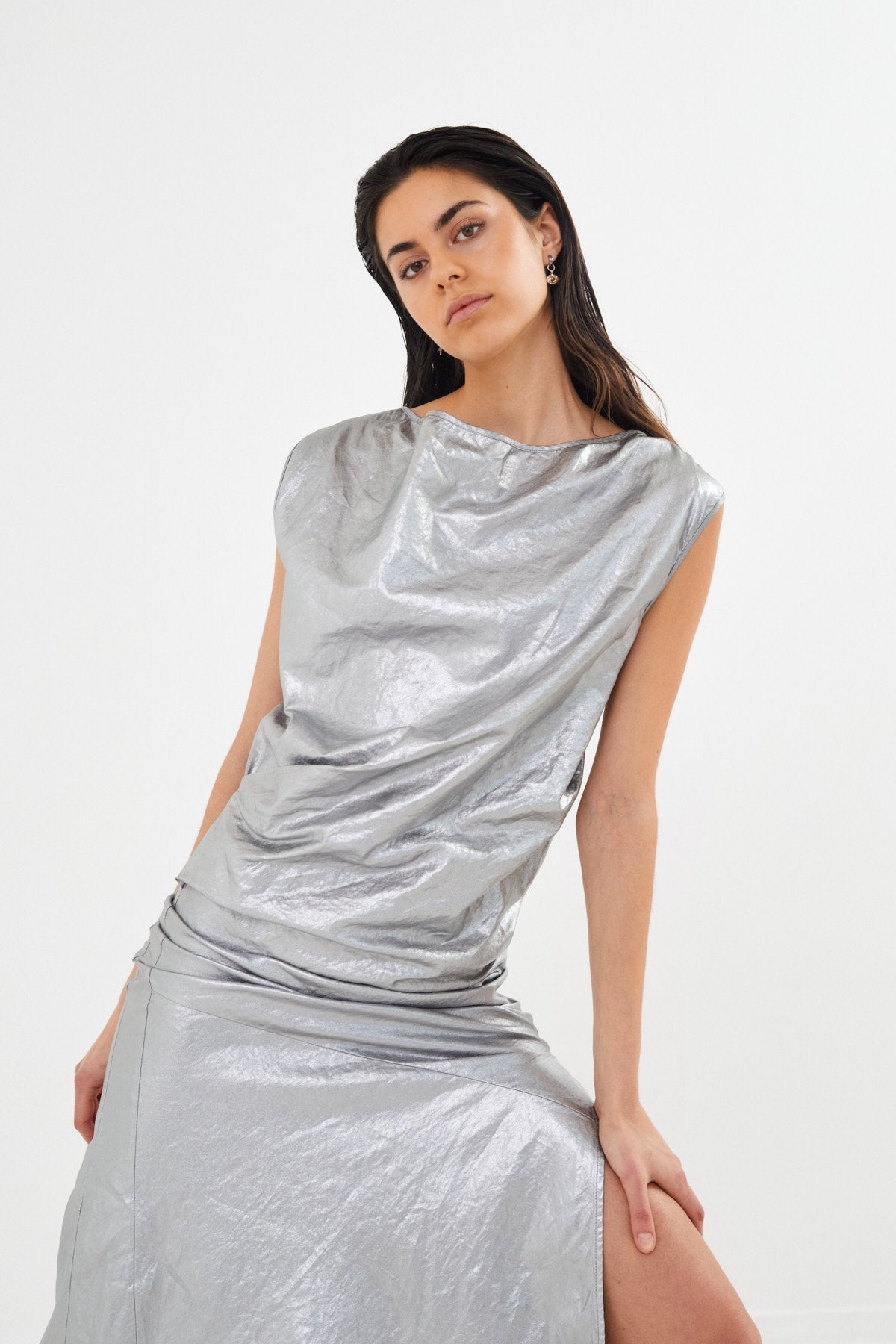 RABENS SALONER - Jamal Silver Dress