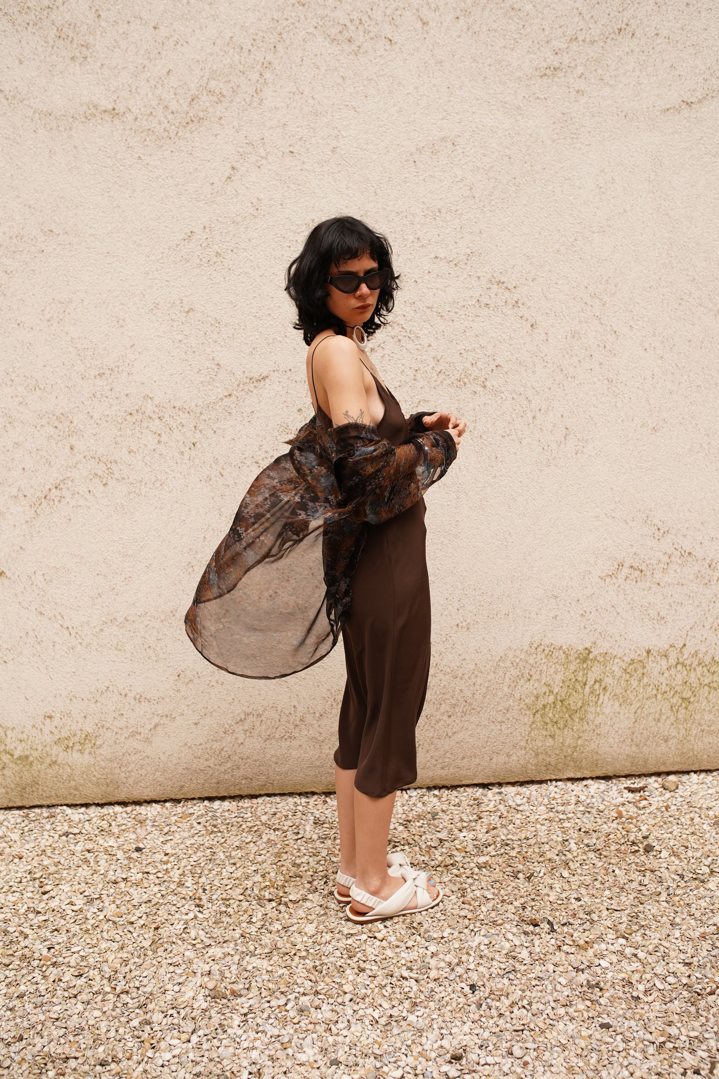 STUDIO SCHMITD- NARCISSUS SHIRT - Flower Chiffon