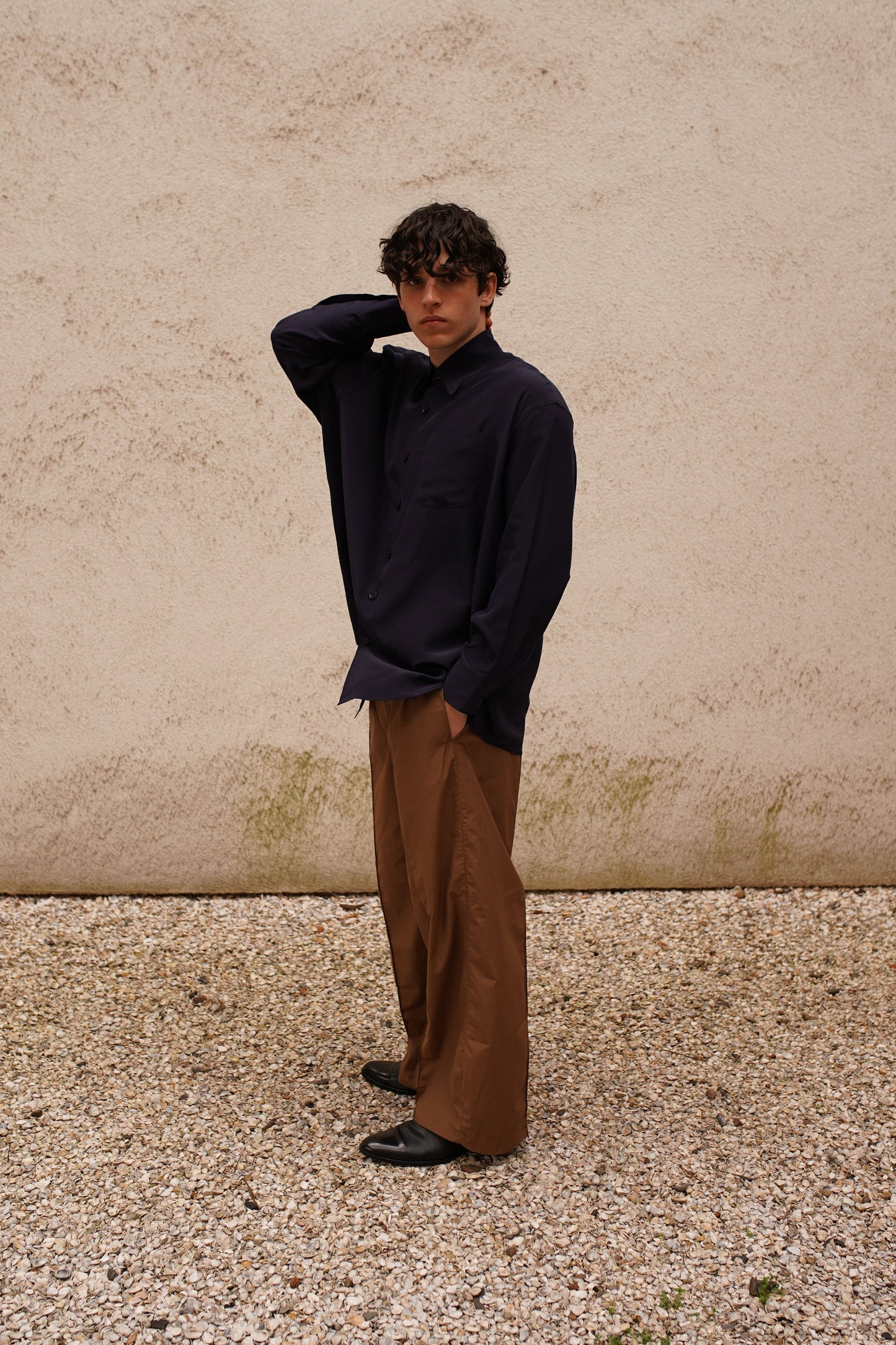 STUDIO SCHMITD- ECHO TROUSERS - Camel