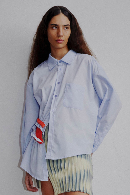 CCY - Spiral Intervention Shirt, ice blue