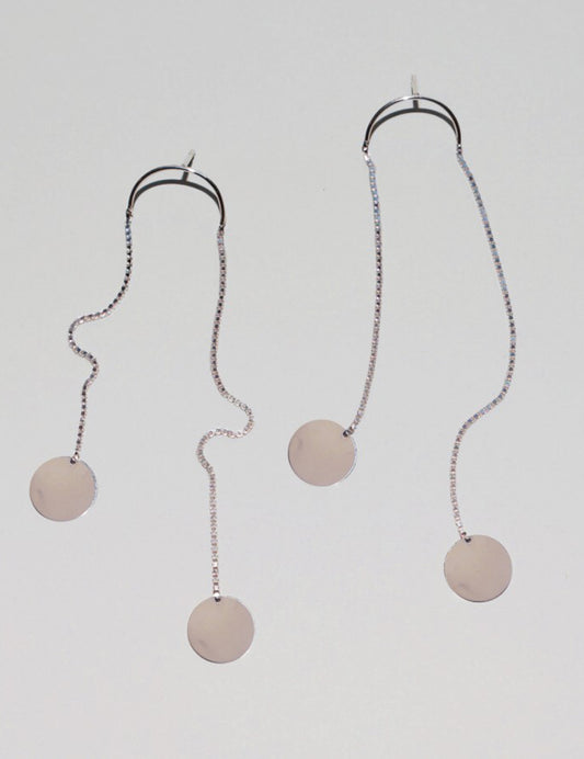 SASKIA DIEZ - Paillettes Earrings Dancing